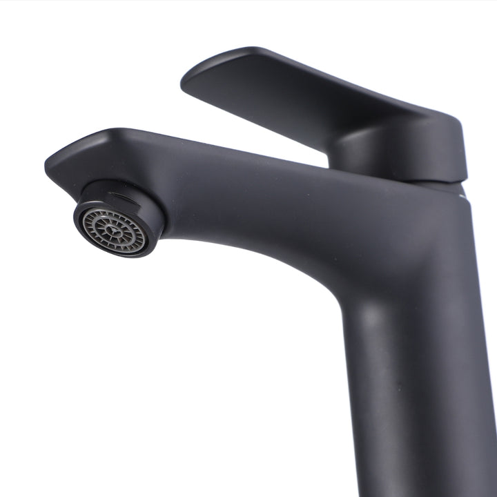 Kometmöbel Washbasin Faucet Black, 15cm Height