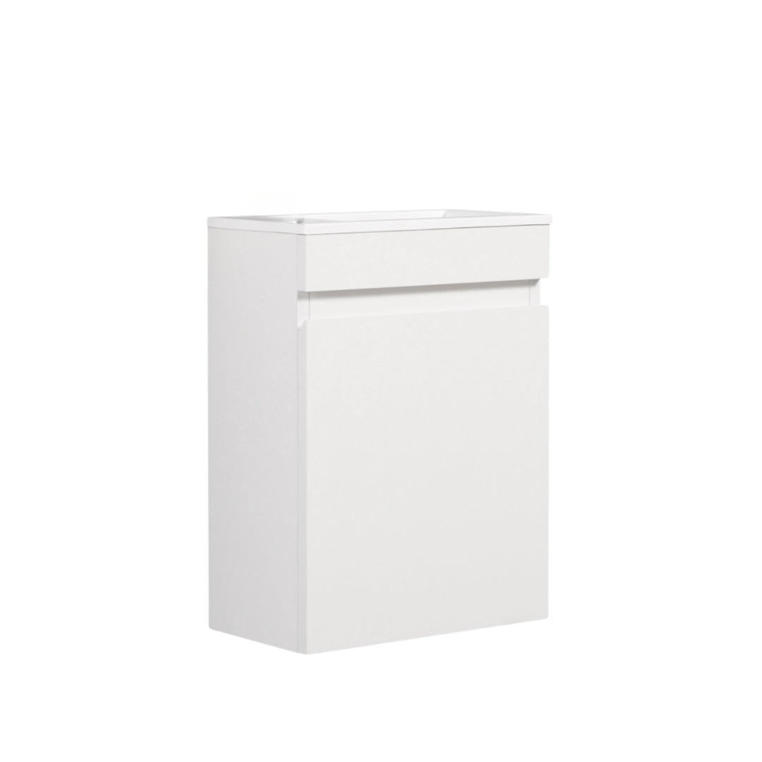 Kometmöbel Guest WC Washbasin Set 40cm High Gloss White