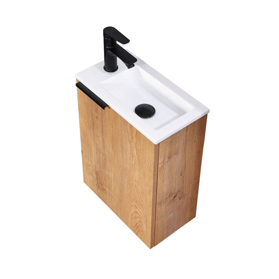 Kometmöbel Guest Bathroom Vanity Set 40cm Oak