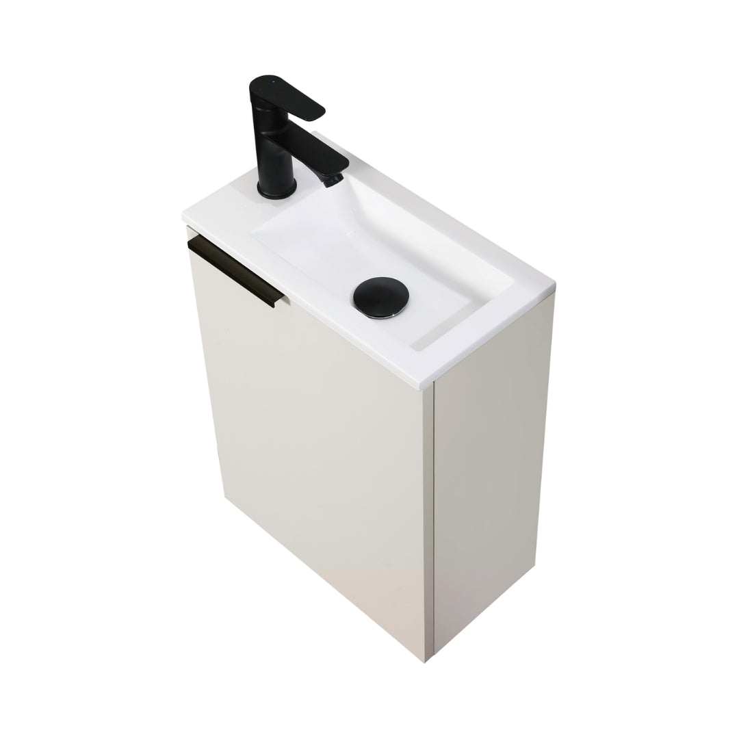 MOLI Gäste-WC Waschtisch Set 40cm Kaschmir