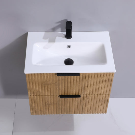 Kometmöbel Vanity 60 cm 2 Soft-Closing Oak